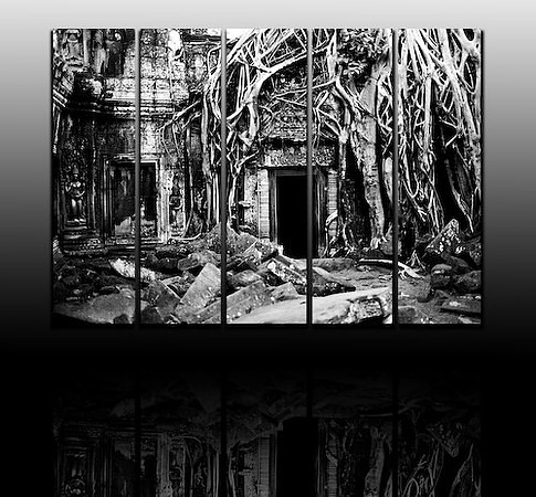 POLYPTYCH_62456_2008_FM_BW_Temples_SlemReap_Cambodia_001