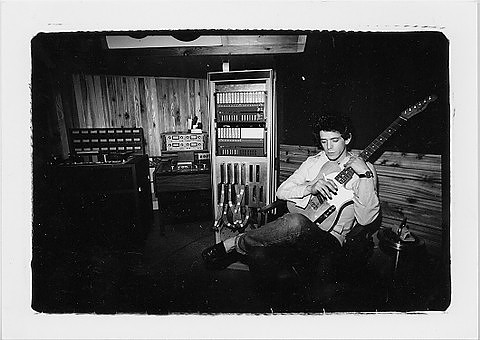Lou Reed-Rec Studio