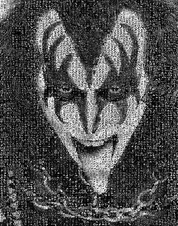 Kiss- Gene head