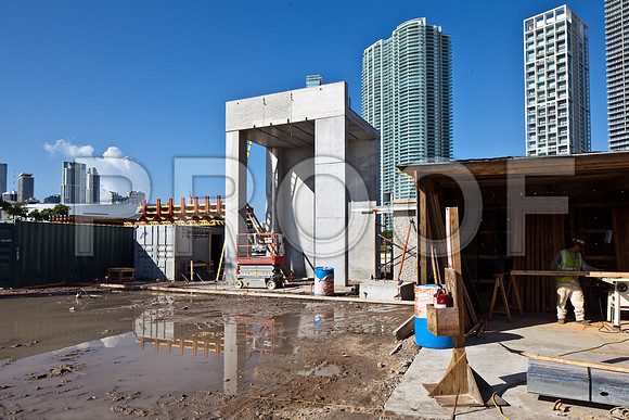 MAM/Miami Art Museum Construction Site