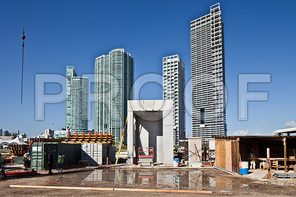 MAM/Miami Art Museum Construction Site