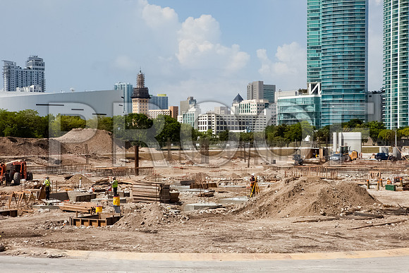 MAM/Miami Art Museum Construction Site