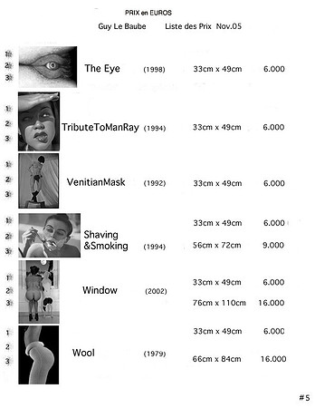 FRANCE-SUISSE Liste des Prix-5