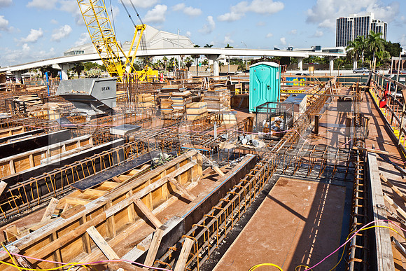 MAM/Miami Art Museum Construction Site