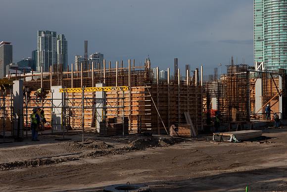 MAM/Miami Art Museum Construction Site