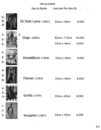 FRANCE-SUISSE Liste des Prix-2