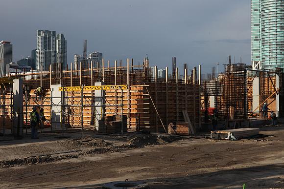 MAM/Miami Art Museum Construction Site